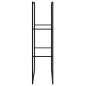 vidaXL Brennholzregal Schwarz 55x30x116 cm Stahl vidaXL Brennholzregal Schwarz 55x30x116 cm Stahl
