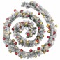 vidaXL Weihnachtsgirlande mit Kugeln und LED-Leuchten Grün 20 m PVC vidaXL Weihnachtsgirlande mit Kugeln und LED-Leuchten Grün 20 m PVC