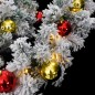 vidaXL Weihnachtsgirlande mit Kugeln und LED-Leuchten Grün 20 m PVC vidaXL Weihnachtsgirlande mit Kugeln und LED-Leuchten Grün 20 m PVC