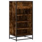 vidaXL Schuhregal Räuchereiche 48x38x97,5 cm Holzwerkstoff vidaXL Schuhregal Räuchereiche 48x38x97,5 cm Holzwerkstoff