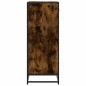vidaXL Schuhregal Räuchereiche 48x38x97,5 cm Holzwerkstoff vidaXL Schuhregal Räuchereiche 48x38x97,5 cm Holzwerkstoff