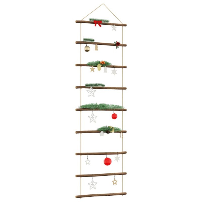vidaXL Wanddekoration in Leiterform 50x150 cm Natürlicher Zweig vidaXL Wanddekoration in Leiterform 50x150 cm Natürlicher Zweig