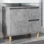 vidaXL Waschbeckenunterschrank Betongrau 65x33x60 cm Holzwerkstoff vidaXL Waschbeckenunterschrank Betongrau 65x33x60 cm Holzwerkstoff