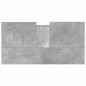 vidaXL Waschbeckenunterschrank Betongrau 65x33x60 cm Holzwerkstoff vidaXL Waschbeckenunterschrank Betongrau 65x33x60 cm Holzwerkstoff