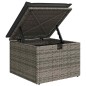 vidaXL 7-tlg. Garten-Sofagarnitur mit Kissen Grau Poly Rattan vidaXL 7-tlg. Garten-Sofagarnitur mit Kissen Grau Poly Rattan
