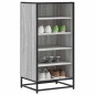 vidaXL Schuhregal Grau Sonoma 48x38x97,5 cm Holzwerkstoff vidaXL Schuhregal Grau Sonoma 48x38x97,5 cm Holzwerkstoff