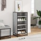 vidaXL Schuhregal Grau Sonoma 48x38x97,5 cm Holzwerkstoff vidaXL Schuhregal Grau Sonoma 48x38x97,5 cm Holzwerkstoff