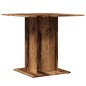 vidaXL Esstisch Altholz-Optik 80x80x75 cm Holzwerkstoff vidaXL Esstisch Altholz-Optik 80x80x75 cm Holzwerkstoff