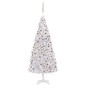 Künstlicher Weihnachtsbaum mit LEDs & Kugeln 500 cm Weiß Künstlicher Weihnachtsbaum mit LEDs & Kugeln 500 cm Weiß