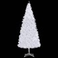 Künstlicher Weihnachtsbaum mit LEDs & Kugeln 500 cm Weiß Künstlicher Weihnachtsbaum mit LEDs & Kugeln 500 cm Weiß