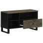 vidaXL TV-Schrank 80x33x46 cm Massivholz Mango vidaXL TV-Schrank 80x33x46 cm Massivholz Mango