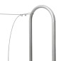 vidaXL Kaminholzregal 100x25x150 cm Stahl verzinkt vidaXL Kaminholzregal 100x25x150 cm Stahl verzinkt