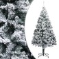 Künstlicher Weihnachtsbaum LEDs & Kugeln Beschneit Grün 400 cm Künstlicher Weihnachtsbaum LEDs & Kugeln Beschneit Grün 400 cm