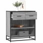 vidaXL Sideboard Grau Sonoma 68x35x76 cm Holzwerkstoff vidaXL Sideboard Grau Sonoma 68x35x76 cm Holzwerkstoff