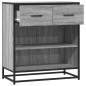 vidaXL Sideboard Grau Sonoma 68x35x76 cm Holzwerkstoff vidaXL Sideboard Grau Sonoma 68x35x76 cm Holzwerkstoff