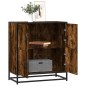 vidaXL Sideboard Räuchereiche 68x35x76 cm Holzwerkstoff vidaXL Sideboard Räuchereiche 68x35x76 cm Holzwerkstoff