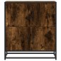 vidaXL Sideboard Räuchereiche 68x35x76 cm Holzwerkstoff vidaXL Sideboard Räuchereiche 68x35x76 cm Holzwerkstoff