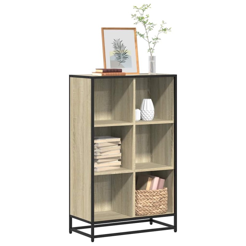 vidaXL Bücherregal Sonoma-Eiche 65,5x33x107,5 cm Holzwerkstoff vidaXL Bücherregal Sonoma-Eiche 65,5x33x107,5 cm Holzwerkstoff