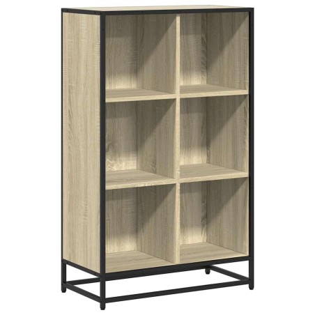 vidaXL Bücherregal Sonoma-Eiche 65,5x33x107,5 cm Holzwerkstoff