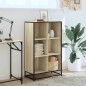 vidaXL Bücherregal Sonoma-Eiche 65,5x33x107,5 cm Holzwerkstoff vidaXL Bücherregal Sonoma-Eiche 65,5x33x107,5 cm Holzwerkstoff
