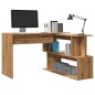 vidaXL Eckschreibtisch Artisan-Eiche 200,5x50x76 cm Holzwerkstoff vidaXL Eckschreibtisch Artisan-Eiche 200,5x50x76 cm Holzwerkstoff