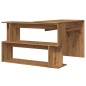 vidaXL Eckschreibtisch Artisan-Eiche 200,5x50x76 cm Holzwerkstoff vidaXL Eckschreibtisch Artisan-Eiche 200,5x50x76 cm Holzwerkstoff