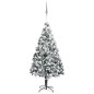 Künstlicher Weihnachtsbaum mit LEDs & Kugeln Grün 180 cm PVC Künstlicher Weihnachtsbaum mit LEDs & Kugeln Grün 180 cm PVC