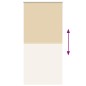 vidaXL Verdunkelungsrollo Beige 115x210 cm Stoffbreite 110,7 cm vidaXL Verdunkelungsrollo Beige 115x210 cm Stoffbreite 110,7 cm