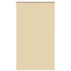 vidaXL Verdunkelungsrollo Beige 130x230 cm Stoffbreite 126,6 cm