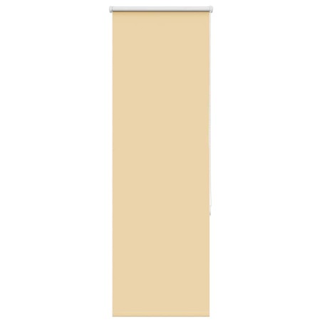 vidaXL Verdunkelungsrollo Beige 40x150cm Stoffbreite 35,7 cm Polyester