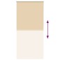 vidaXL Verdunkelungsrollo Beige 105x210 cm Stoffbreite 100,7 cm vidaXL Verdunkelungsrollo Beige 105x210 cm Stoffbreite 100,7 cm