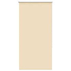 vidaXL Verdunkelungsrollo Beige 75x130cm Stoffbreite 70,7 cm Polyester