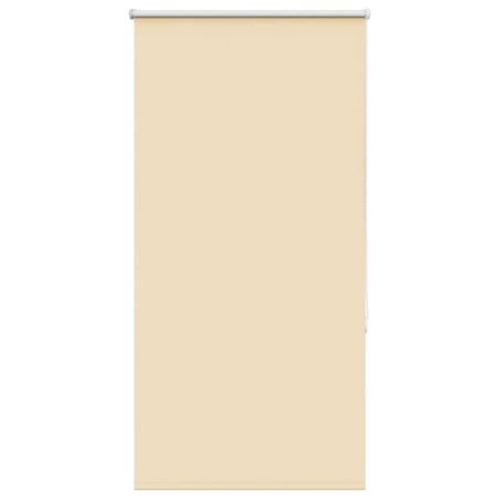 vidaXL Verdunkelungsrollo Beige 75x130cm Stoffbreite 70,7 cm Polyester