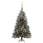 Künstlicher Weihnachtsbaum LEDs & Kugeln Beschneit 180cm PVC PE Künstlicher Weihnachtsbaum LEDs & Kugeln Beschneit 180cm PVC PE