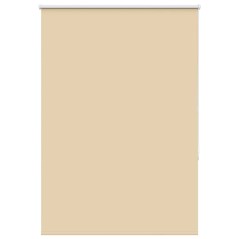 vidaXL Verdunkelungsrollo Beige 100x175cm Stoffbreite 95,7cm Polyester