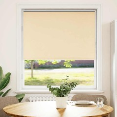 vidaXL Verdunkelungsrollo Beige 100x175cm Stoffbreite 95,7cm Polyester