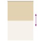vidaXL Verdunkelungsrollo Beige 155x210 cm Stoffbreite 151,6 cm vidaXL Verdunkelungsrollo Beige 155x210 cm Stoffbreite 151,6 cm