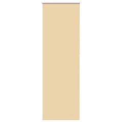 vidaXL Verdunkelungsrollo Beige 75x210cm Stoffbreite 70,7 cm Polyester