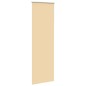 vidaXL Verdunkelungsrollo Beige 75x210cm Stoffbreite 70,7 cm Polyester vidaXL Verdunkelungsrollo Beige 75x210cm Stoffbreite 70,7 cm Polyester