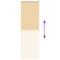 vidaXL Verdunkelungsrollo Beige 75x210cm Stoffbreite 70,7 cm Polyester vidaXL Verdunkelungsrollo Beige 75x210cm Stoffbreite 70,7 cm Polyester