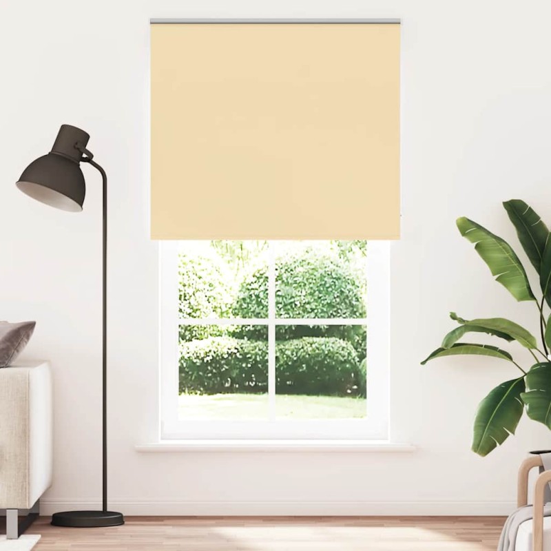 vidaXL Verdunkelungsrollo Beige 120x230 cm Stoffbreite 116,6 cm vidaXL Verdunkelungsrollo Beige 120x230 cm Stoffbreite 116,6 cm
