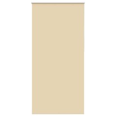 vidaXL Verdunkelungsrollo Beige 95x230cm Stoffbreite 90,7 cm Polyester