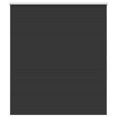 vidaXL Verdunkelungsrollo Schwarz 130x150 cm Stoffbreite 126,6 cm