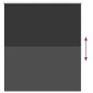 vidaXL Verdunkelungsrollo Schwarz 130x130 cm Stoffbreite 126,6 cm vidaXL Verdunkelungsrollo Schwarz 130x130 cm Stoffbreite 126,6 cm