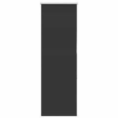 vidaXL Verdunkelungsrollo Schwarz 60x150 cm Stoffbreite 55,7 cm
