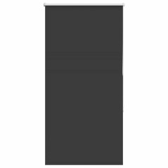 vidaXL Verdunkelungsrollo Schwarz 70x150 cm Stoffbreite 65,7 cm