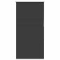 vidaXL Verdunkelungsrollo Schwarz 70x150 cm Stoffbreite 65,7 cm vidaXL Verdunkelungsrollo Schwarz 70x150 cm Stoffbreite 65,7 cm