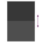 vidaXL Verdunkelungsrollo Schwarz 105x150 cm Stoffbreite 100,7 cm vidaXL Verdunkelungsrollo Schwarz 105x150 cm Stoffbreite 100,7 cm