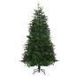 Künstlicher Weihnachtsbaum mit LEDs & Kugeln Grün 240 cm PVC PE Künstlicher Weihnachtsbaum mit LEDs & Kugeln Grün 240 cm PVC PE