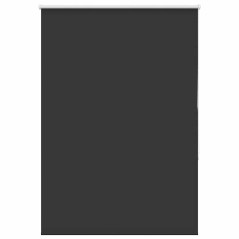 vidaXL Verdunkelungsrollo Schwarz 105x175 cm Stoffbreite 100,7 cm